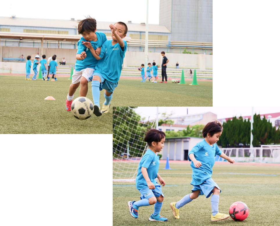 �T�b�J�[���y���ގq�ǂ������̗l�q