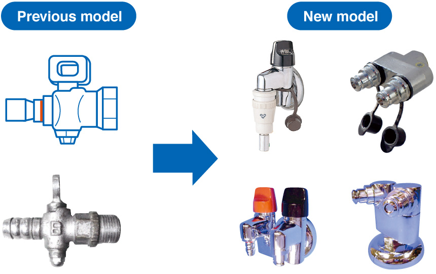 Replacement of Previous Models of Gas Valve